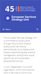 Mobile Screenshot of european-services-strategy.org.uk
